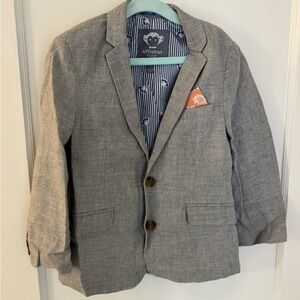 Appaman 3-piece linen suit and shirt size 6